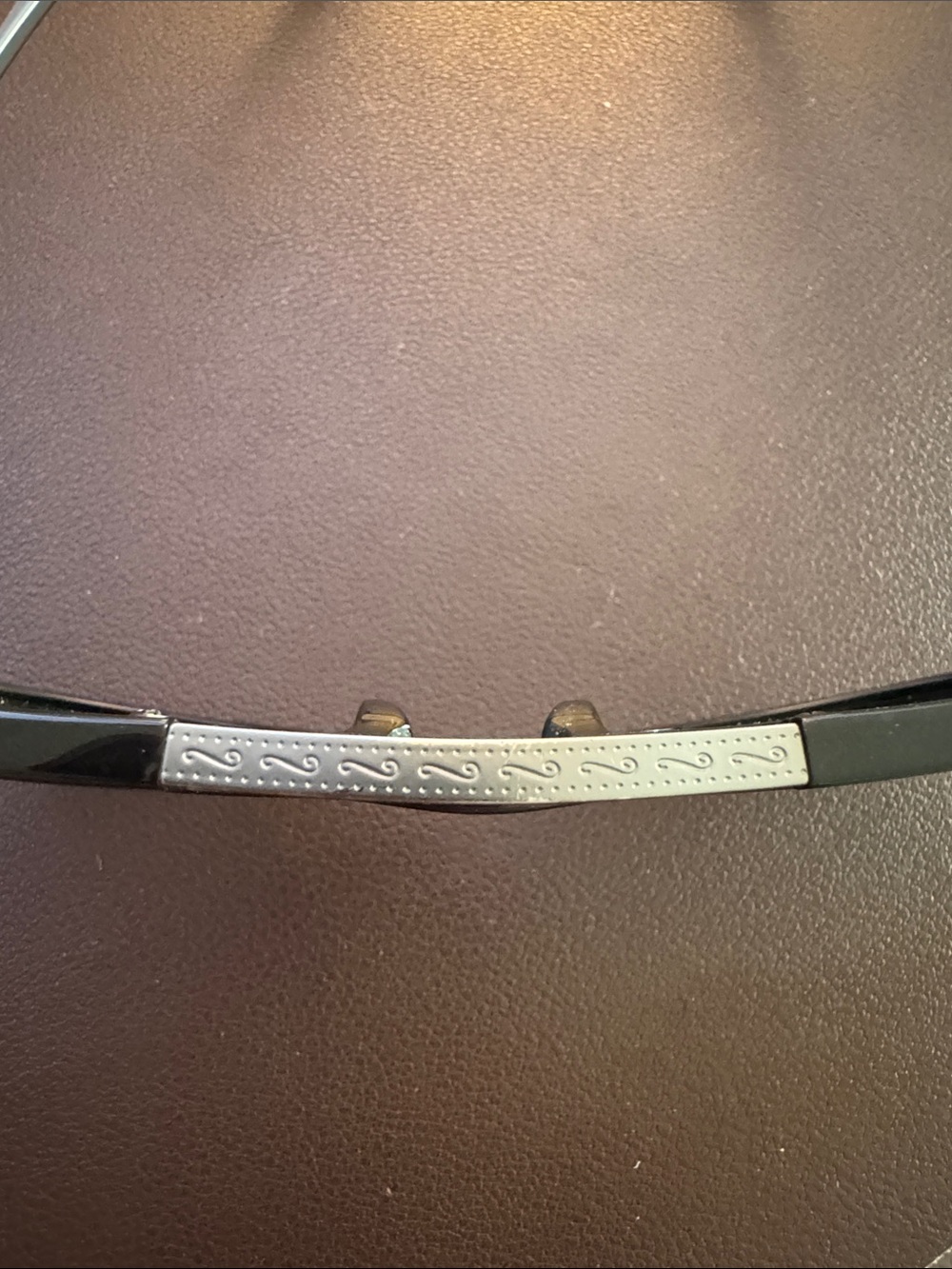 Giorgio Armani - Black Round Sunglasses with Double Bridge - Picture 3 of 8
